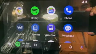 How To Use Android Auto in Hyundai Venue 8inch Touchscreen Wirelessly!