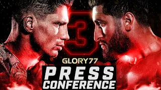 GLORY 77: Rico v Jamal FULL Press Conference