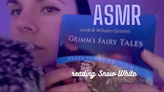 Reading the original Snow White - ASMR 🍎
