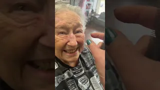 Amazing 95 Year Old Women Haircut Transformation