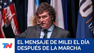 Javier Milei: "Los vivos de siempre utilizaron una causa noble para defender sus intereses de casta"