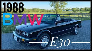 1988 BMW E30 325i Convertible For Sale