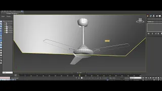 Tutorial on Modeling & Animating a Ceiling Fan in 3dsmax ( For all Levels )