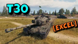 World of Tanks T30 - 4 Kills 9,4K Damage | Replay #655