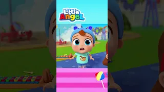 Shape of the Lollipop 🍭 | Little Angel Nursery Rhymes #shorts #lollipop