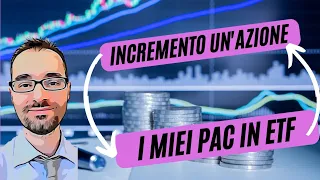 Ho incrementato una AZIONE (dividendo ~6%) + i miei PAC con Directa