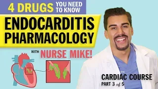 Endocarditis & Infective Endocarditis: Nursing Treatment, Pharmacology, Antibiotics, & Interventions
