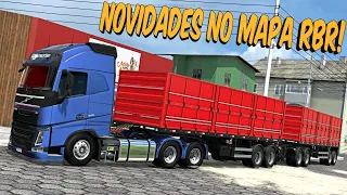 NOVAS CIDADES NO MAPA RBR - ATUALIZAÇÃO DO MAPA - ETS 2 MODS BR 1.48