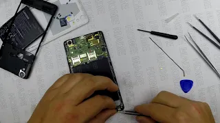 The phone does not connect to the network. Repair after repair