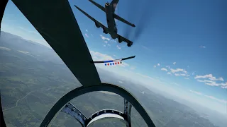 War Thunder [SIM|VR] - Double Strike on B-17's (Ki-84 hei)