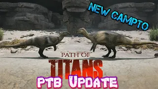 New Campto Model Update - Path of Titans Gameplay