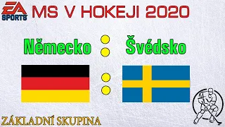 HOKEJ MS 2020 | Německo - Švédsko |