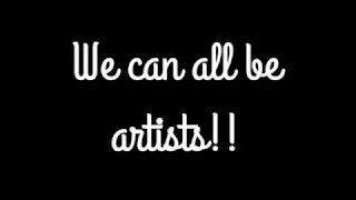 WE CAN ALL BE ARTISTS!😃 (Channel Trailer #2)