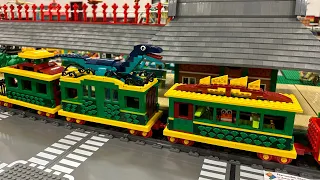 LEGO Dinosaur Train And Station - BrickFair VA 2023