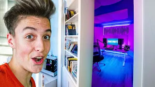 HO COSTRUITO una STANZA da GAMING SEGRETA in CASA!! 😱 su Fortnite