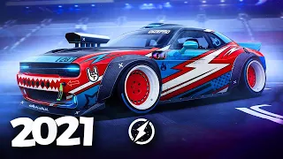 Bass Boosted Car Music Mix 2021 🎧 流行歌曲的 EDM 混音