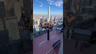 The Beam!🗽 Ride 800 Feet Above NYC! 🗽