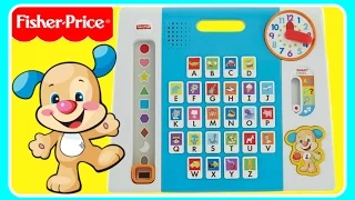Laugh & Learn Puppy’s A to Z Smart Pad Fisher Price! Learn ABC Alphabet, Shapes, Colors! Educational