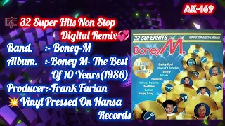 32 Super Hits Non Stop Digital Remix🎼1858(Album:- Boney M-The Best Of 10 Years-1986)