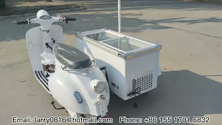 electric ice cream tricycle