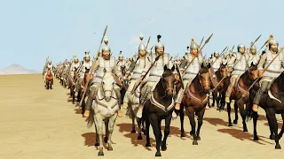 2,400 Median Cavalry Vs 4,800 Eastern Spearman | Total War Rome 2