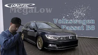 Gewindefahrwerk für den VW Passat B8 / Lowtec Megalow / Stahlwerkz Alltag / Stahlwerkz