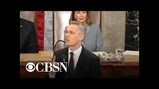 NATO secretary general addresses Congress