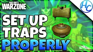 THE *REAL* WAY TO PLACE TRAPS (HOW TO PLACE TRAPS PROPERLY WARZONE)