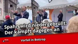 Zuschauer brüllen Jens Spahn in Bottrop nieder: Der kämpft gegen sie an