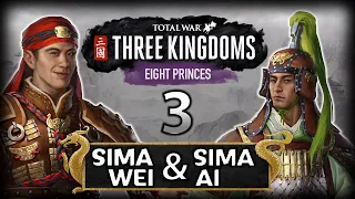 SIMA WEI SIEGE! Eight Princes DLC - Sima Wei & Ai - Multiplayer w. Overkill Records Mode! #3