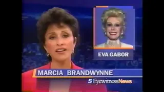 Eva Gabor: News Report of Her Death - July 4, 1995