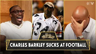 Charles Barkley = TERRIBLE At Football | CLUB SHAY SHAY