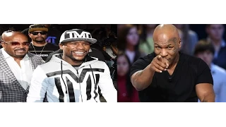 Mike Tyson reacts to Floyd Mayweather 'He's a very small, scared man'