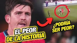 EL PEOR DEFENSA DE LA HISTORIA / ERRORES DE HARRY MAGUIRE VS ALEMANIA 3-3 (MISTAKES VS GERMANY)