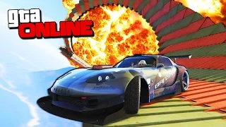 САМАЯ НЕВОЗМОЖНАЯ РАМПА В GTA 5 ONLINE ( ГОНКИ + УГАР )#137