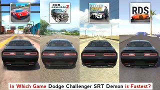 Dodge Challenger Top Speed in Ultimate Car, Car Simulator 2, Car Parking Multiplayer, Real Driving