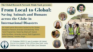 From Local to Global: Saving Animals and Humans in International Disasters