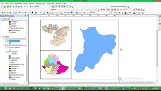 How to make a study area on ARC GIS in Amharic  በ ARCGIS ላይ የጥናት ቦታ እንዴት እንደሚሰራ