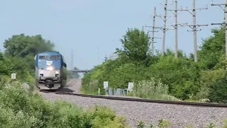 Amtrak Illinois 110mph High(er) Speed Rail - Odell, IL