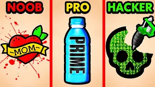 TATUAJES NOOB vs PRO vs HACKER