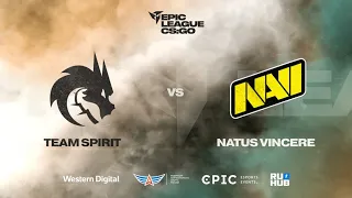 Team Spirit vs Natus Vincere - EPIC CIS League Spring 2021 - map2 - de_dust2 [TheCraggy & Anishared]