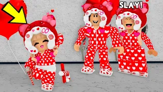 MATCHING VALENTINE AVATARS as a CUTE PLUSHIE in Roblox Murder Mystery 2!