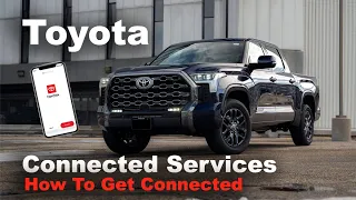 How To Connect Your Toyota To The Toyota App | Toyota Connected Services Setup