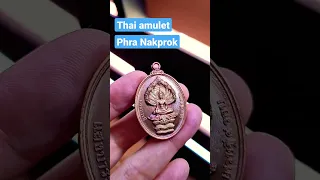 Thai amulet phra nakprok sethtee udomsap #thaiamulet #luckycharm #wealth #nakprok #buddha #lucky