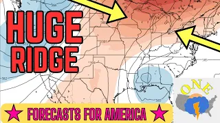 HUGE Ridge Will Cause RAGING Heat and Trap Storms! | ONW