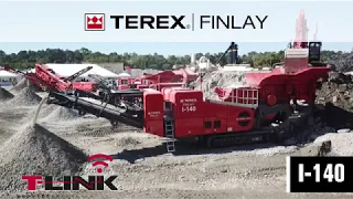 Terex Finlay I-140 Impact Crusher (recycling concrete)