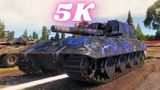 G.W. E 100 - 5K Damage Arty World of Tanks Replays