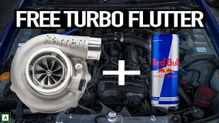 HOW TO GET TURBO FLUTTER IN 2 MINUTES WITH A RED BULL