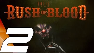 Until Dawn Rush of Blood - Gameplay Walkthrough Part 2 - Giant Spider Fight [1080p 60fps] PS VR