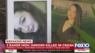 Two Baker High School students killed in crash